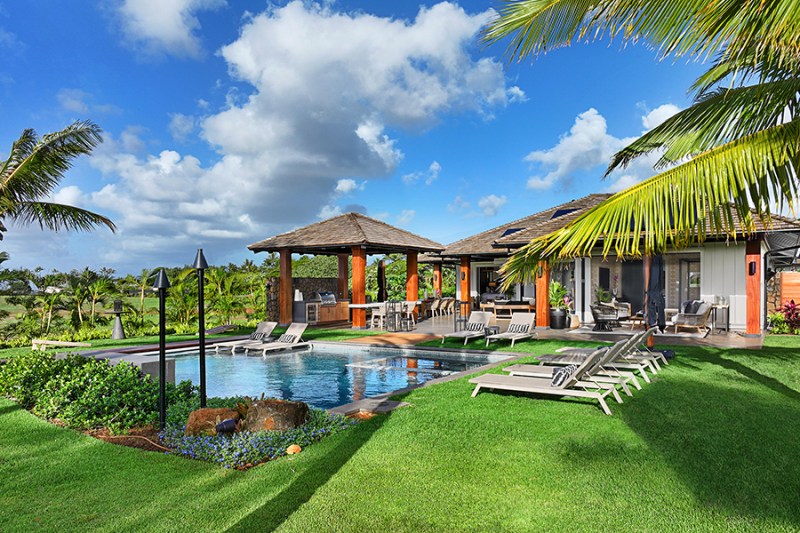 Hale Pakika custom home in Hawaii